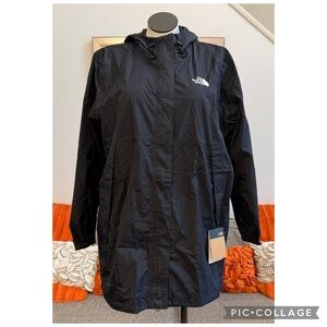 ❣️🆕The North Face Black Women's Plus Antora Waterproof Rain Parka❣️